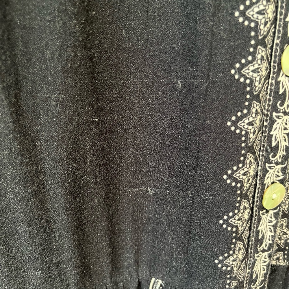 FARM Rio Black & White Paisley Maxi Dress - Picture 10 of 14